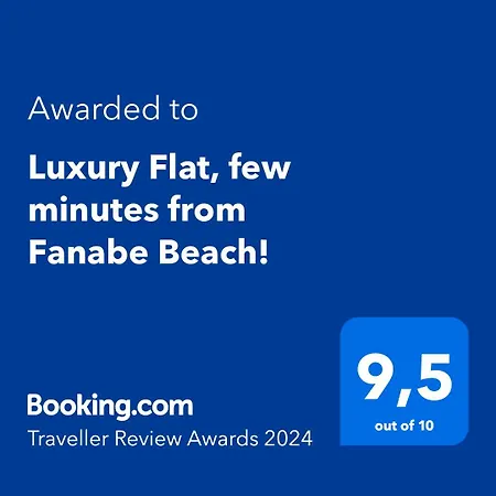Luxury Flat, Few Minutes From Fanabe Beach! Apartment